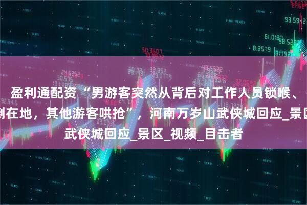 盈利通配资 “男游客突然从背后对工作人员锁喉、捂嘴，将其摁倒在地，其他游客哄抢”，河南万岁山武侠城回应_景区_视频_目击者